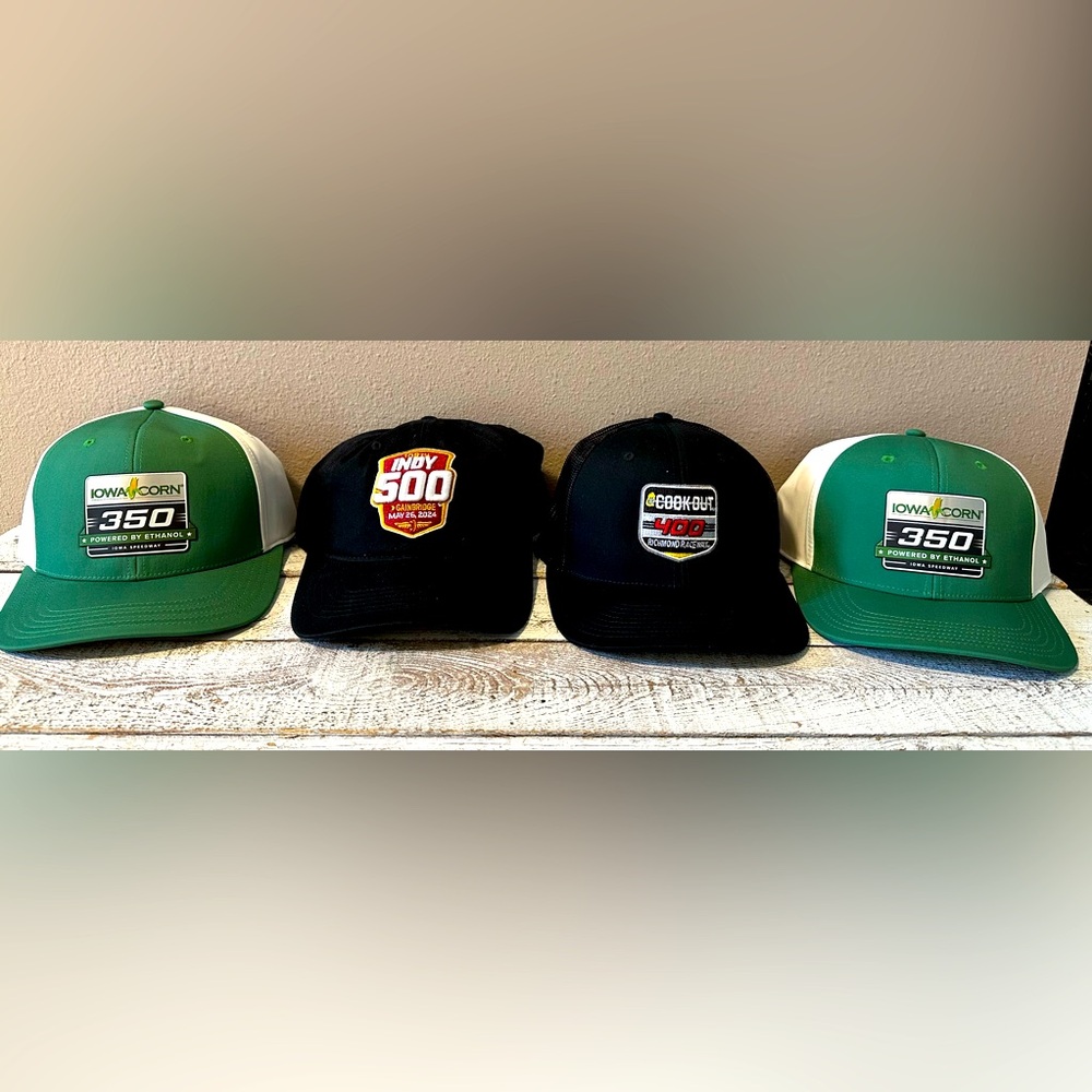 Bundle of 4 Racing Theme Caps - NWT